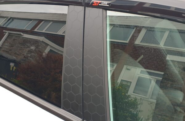 B Pillar Honeycomb StIckers for Ford Fiesta and others