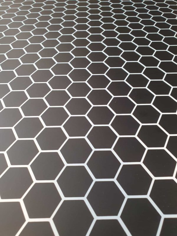 Cut-to-Size Honeycomb Pattern Vinyl Sheets for Car Windows and Walls