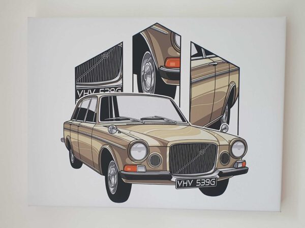 Custom Car and Bike Canvas Art