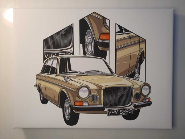 Car Canvas Personalised Prints