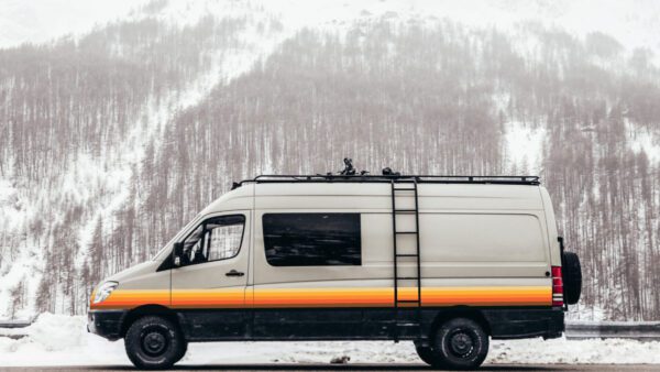 Mercedes Sprinter VW Crafter Retro Side Stripes