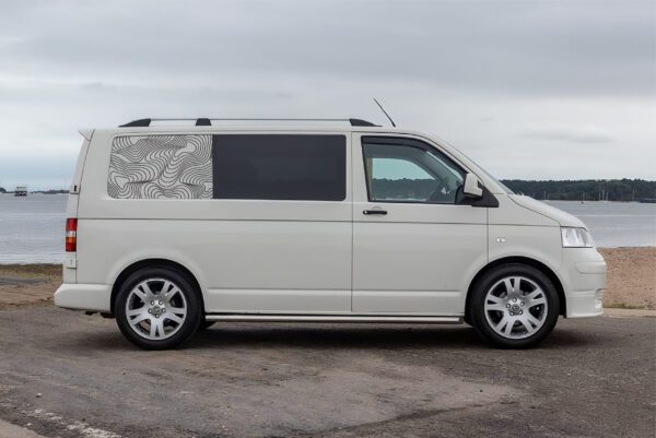 VW Transporter T5 T6 Topographic Map Side Panel Window Decal