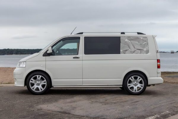 VW Transporter T5 T6 Topographic Map Side Panel Window Decal