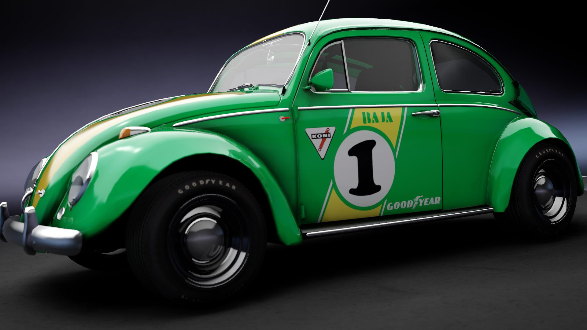 VW Beetle Livery Decals