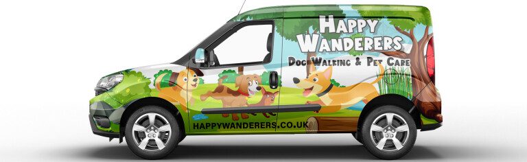 Fiat Doble Van Wrap