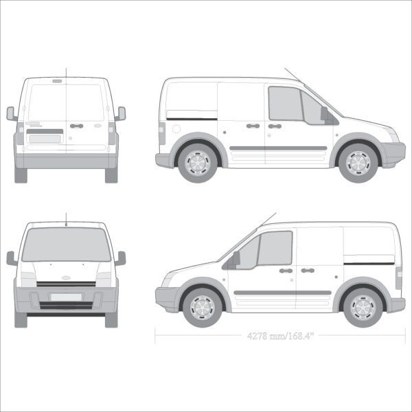 Ford Transit Connect DIY Signwriting Van Signs