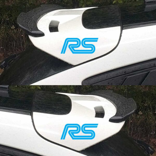 Light Blue Ford RS Stickers