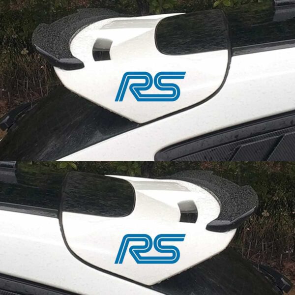 Blue Ford Focus RS Stickers