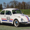 Classic VW Lovebug Beetle Herbie 53 Decals Full Sticker Set