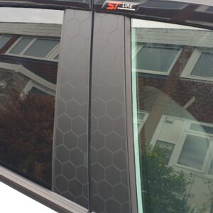 B Pillar Honeycomb StIckers for Ford Fiesta and others