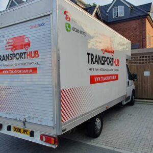 Luton Van Signs for Transport Hub