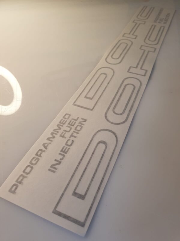 Honda PGFI DOHC sticker