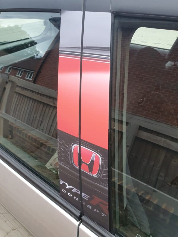 Honda Type R printed sticker