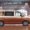 Volkswagen Transporter with stylish window decals