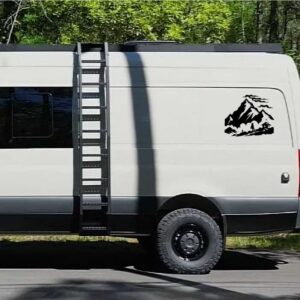 Mountain Decal for Campervan