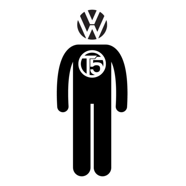 VW Dublife Stickman Character sticker