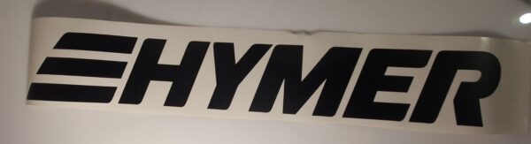 Hymer logo vinyl design
