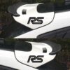 Black RS Stickers