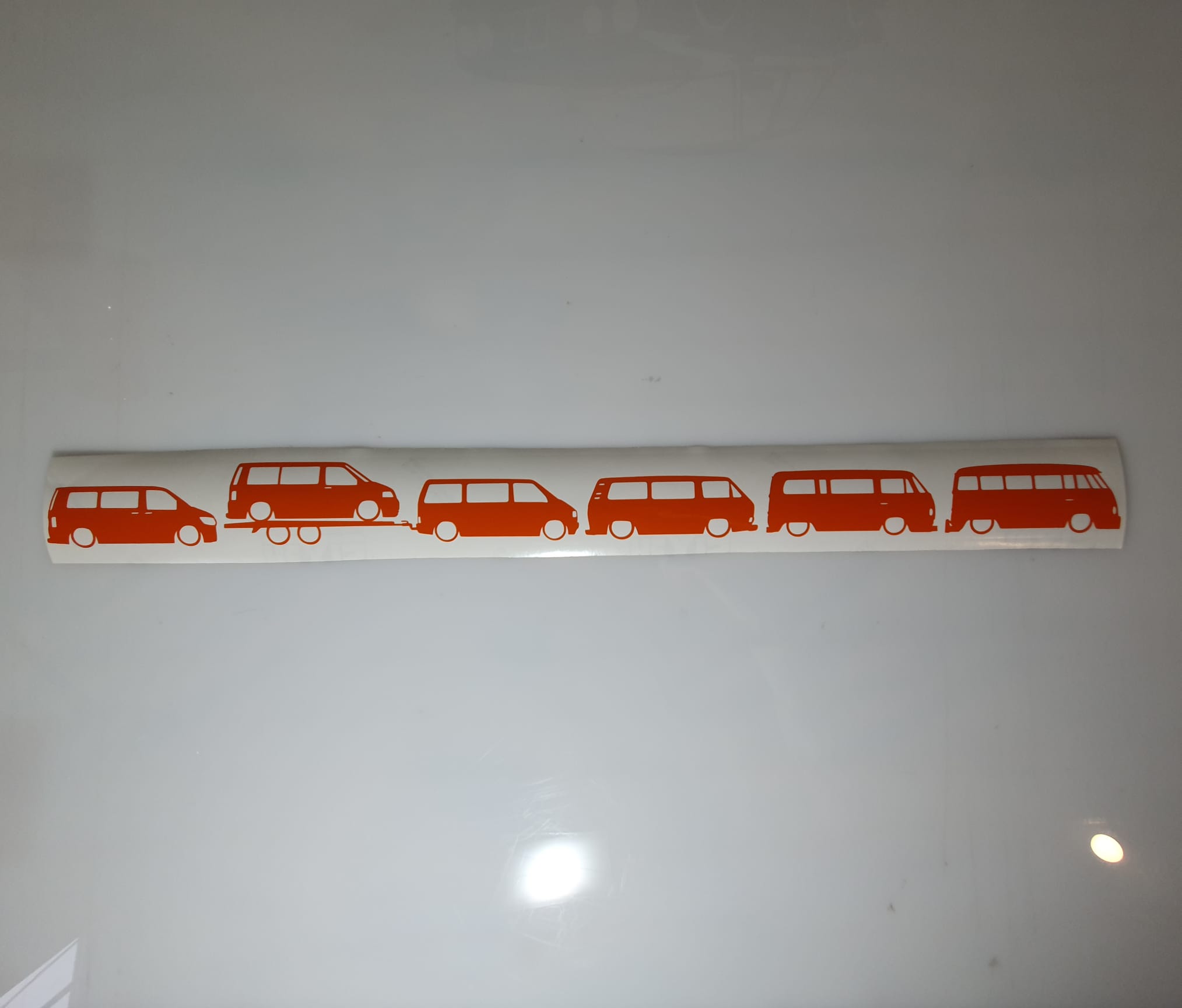 Volkswagen VW Transporter Bus Evolution Sticker